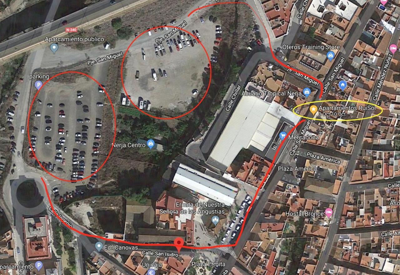 Apartamentos Ruisol - Auto Checkin - By Centrall Alquileres Turisticos Nerja Kültér fotó